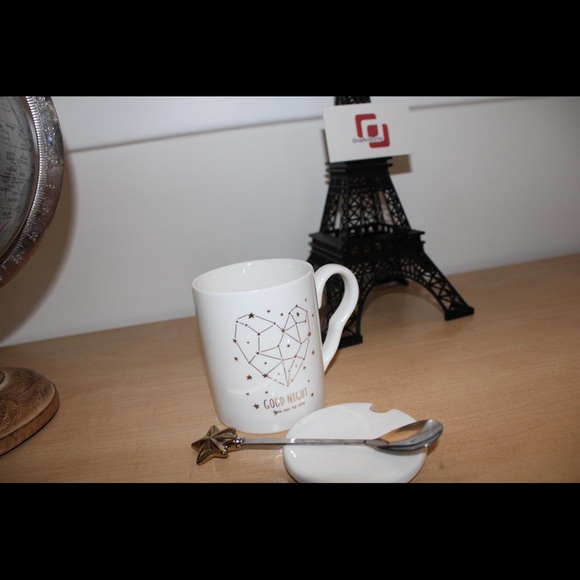 ⬇️ Ceramic Coffee Mug With Spoon and Lids⬇️ - Picture 6 of 6